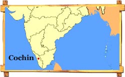 Location Of Kochi In India Map Cochin Location - Cochin Geographical Location, Location Of Kochi Kerala